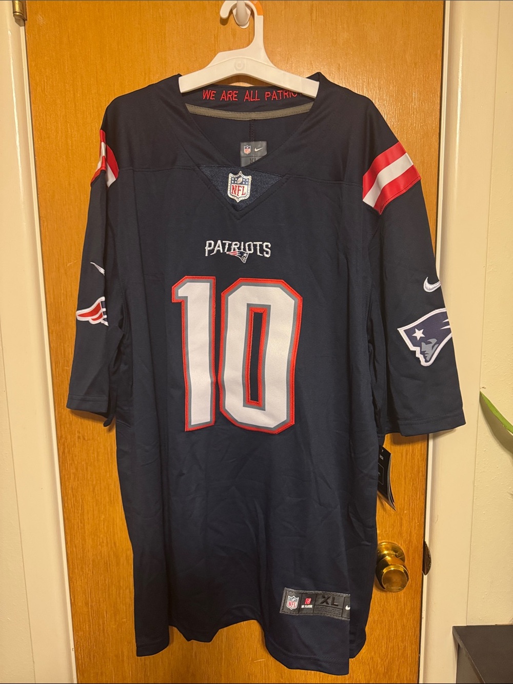 Nike Navy Blue New England Patriots #10 Men’s Football Jersey